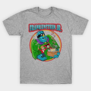 Distressed Retro Frankenstein JR. T-Shirt